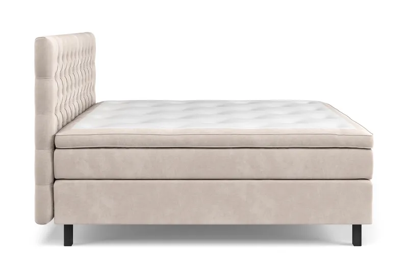 Celine Sängpaket 180x200 cm - Beige / Sammet - Products - Möbler - Säng - Komplett sängpaket
