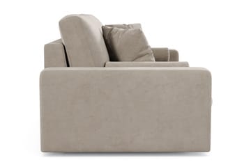 Arken Lyx 3-sits Djup Sammetssoffa - Beige - Products - Möbler - Soffa - 3 sits soffa