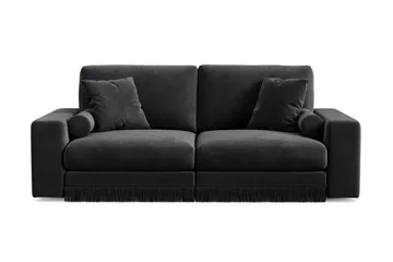 Arken Lyx 3-sits Djup Sammetssoffa