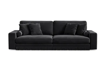Arken Lyx 4-sits Djup Sammetssoffa