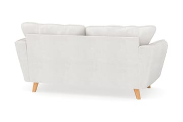 Trend Lyx 2-sits Soffa i Bouclé - Vit - Products - Möbler - Soffa - 2 sits soffa