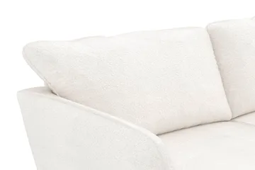 Trend Lyx 3-sits Soffa i Bouclé - Vit - Products - Möbler - Soffa - 3 sits soffa