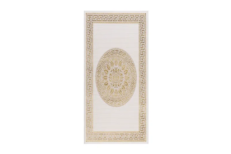 Ankara Wiltonmatta 80x300 cm - Beige/Guld - Products - Textil & mattor - Matta - Modern matta - Wiltonmatta