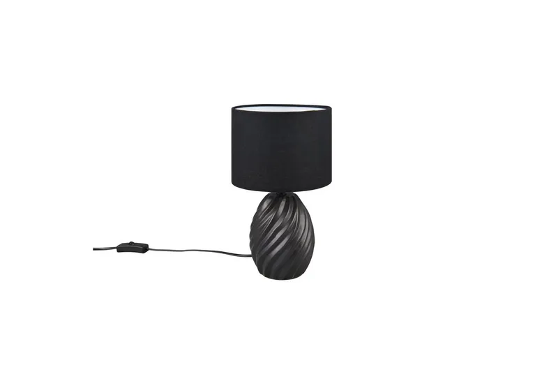 Bordslampa TRIO Melva Svart - Svart - Products - Belysning - Lampor & belysning inomhus - Sovrumslampa - Sänglampa - Sängbordslampa