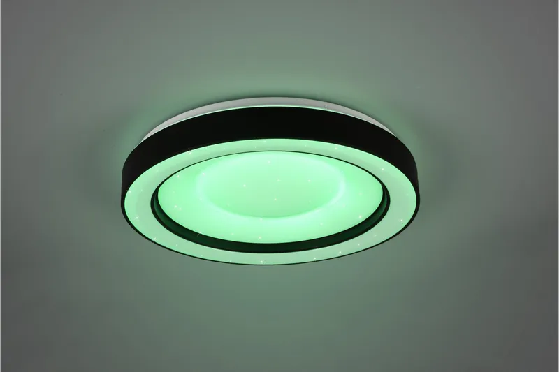Arco LED Plafond mattsvart starlight RGBW - Matt svart - Products - Belysning - Lampor & belysning inomhus - Taklampa & takbelysning - Takplafond