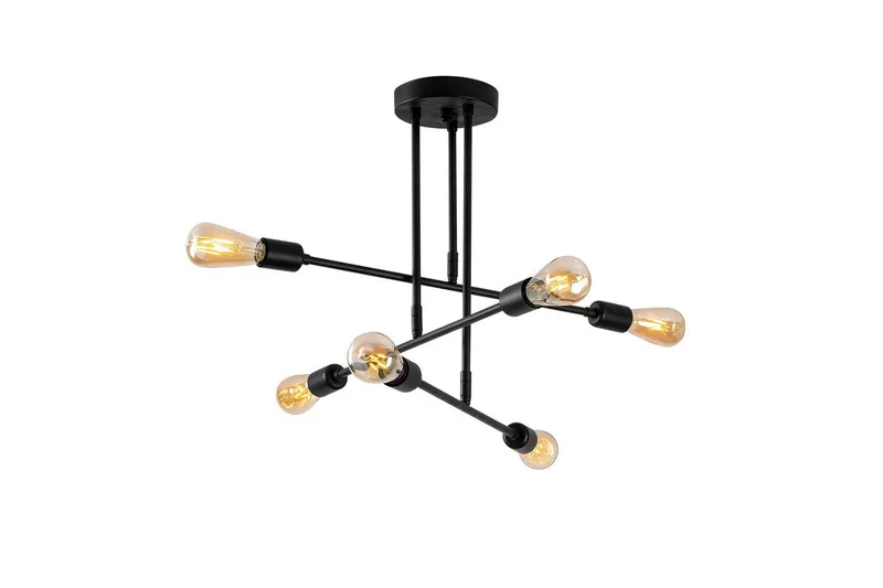 Ljuskrona Pareek Svart, Svart