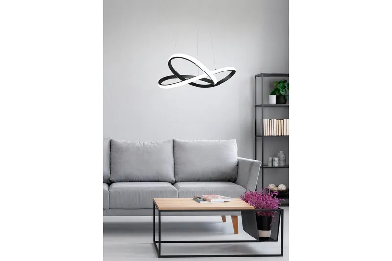 Pendel TRIO Course Mattsvart - Mattsvart - Products - Belysning - Lampor & belysning inomhus - Taklampa & takbelysning - Kökslampa & taklampa kök