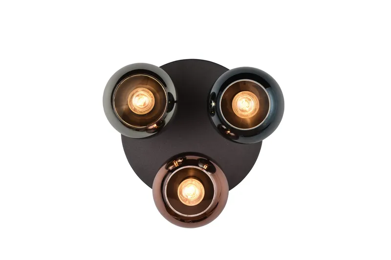 Sheldon Plafond 3L E14 flerfärgad - Flerfärgad - Products - Belysning - Lampor & belysning inomhus - Taklampa & takbelysning - Takplafond