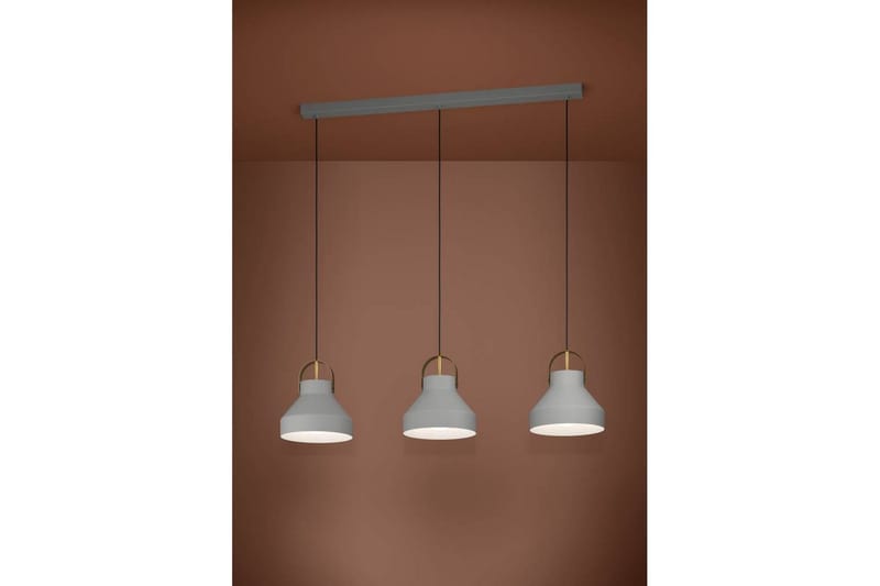 Takpendel Eglo Estepona Grå med 3 Lampor - Products - Belysning - Lampor & belysning inomhus - Taklampa & takbelysning - Pendellampa & hänglampa