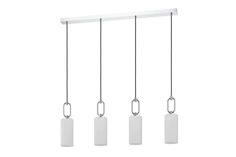 Takpendel Eglo Majana Opalvit/Krom med 3 Lampor
