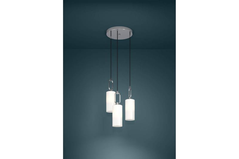 Takpendel Eglo Majana Opalvit/Krom Rondell med 3 Lampor - Products - Belysning - Lampor & belysning inomhus - Taklampa & takbelysning - Pendellampa & hänglampa