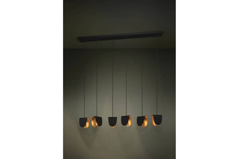Takpendel Eglo Serenara Svart/Guld med 6 Lampor - Products - Belysning - Lampor & belysning inomhus - Taklampa & takbelysning - Pendellampa & hänglampa