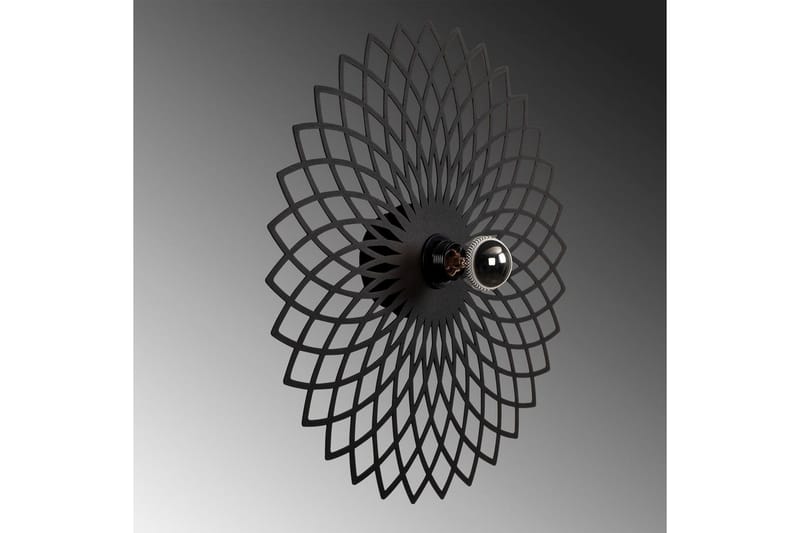 Vägglampa Sourab Svart - Svart - Products - Belysning - Lampor & belysning inomhus - Vägglampa - Väggplafond