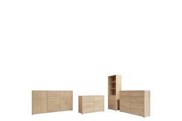 Agawal Möbelset För Vardagsrum - Brun - Products - Förvaring - Förvaringsmöbler - Möbelset för vardagsrum