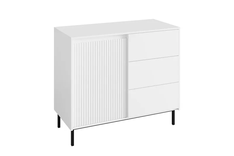 Bjurholm Byrå 103 cm, Vit