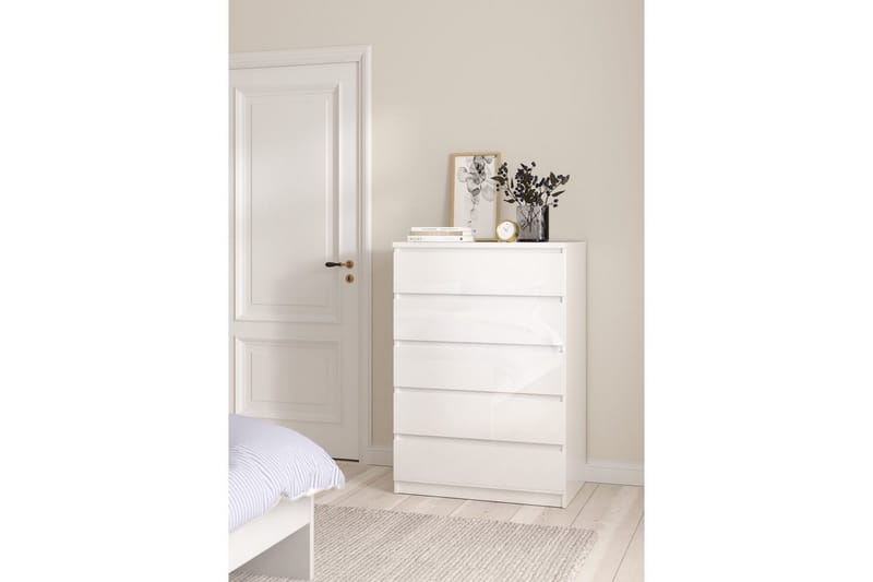 Salomns Byrå 77 cm - Vit - Products - Förvaring - Förvaringsmöbler - Byrå - Hallbyrå