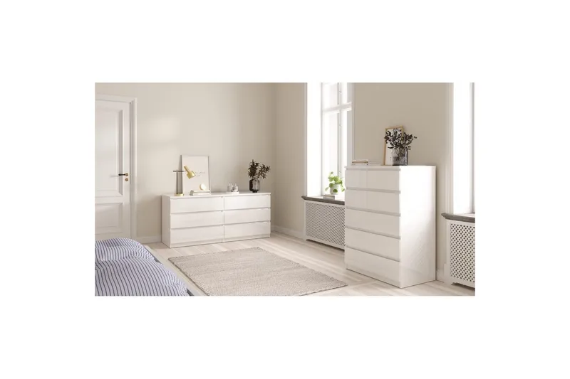 Salomns Byrå 77 cm - Vit - Products - Förvaring - Förvaringsmöbler - Byrå - Hallbyrå