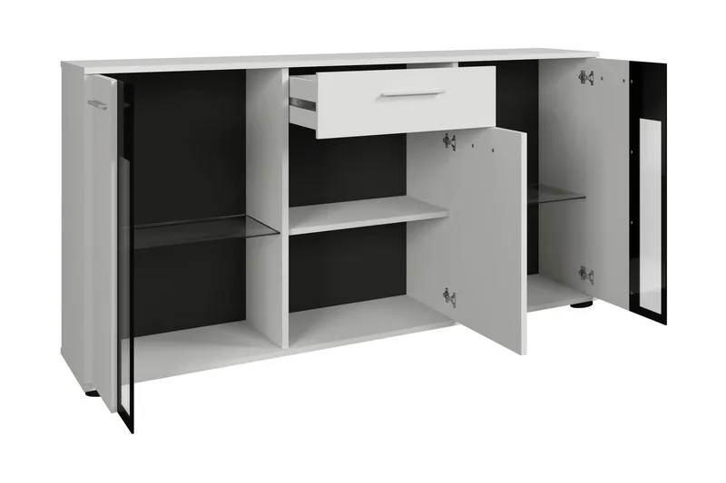 Salsa Byrå 140x40x80 cm - Vit - Products - Förvaring - Förvaringsmöbler - Byrå - Hallbyrå
