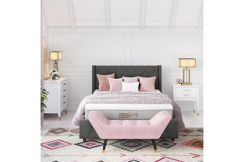 Westerleigh Byrå 76x50 cm Vit - CosmoLiving - Products - Förvaring - Förvaringsmöbler - Byrå - Hallbyrå