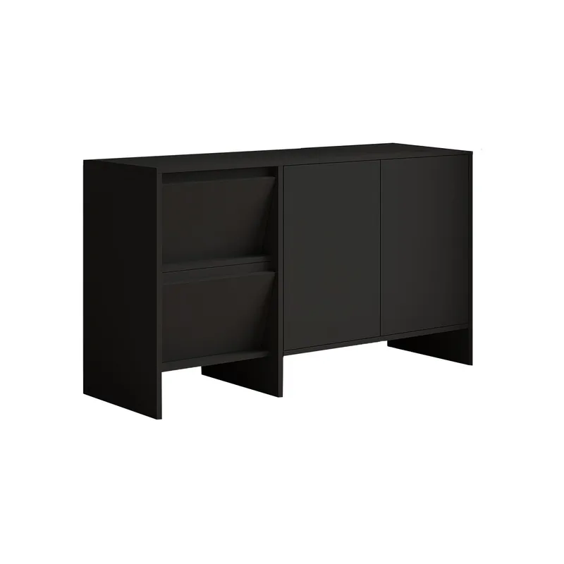 Crala Konsol 130x81,8x44 cm - Svart - Products - Förvaring - Förvaringsmöbler - Sideboard & skänk