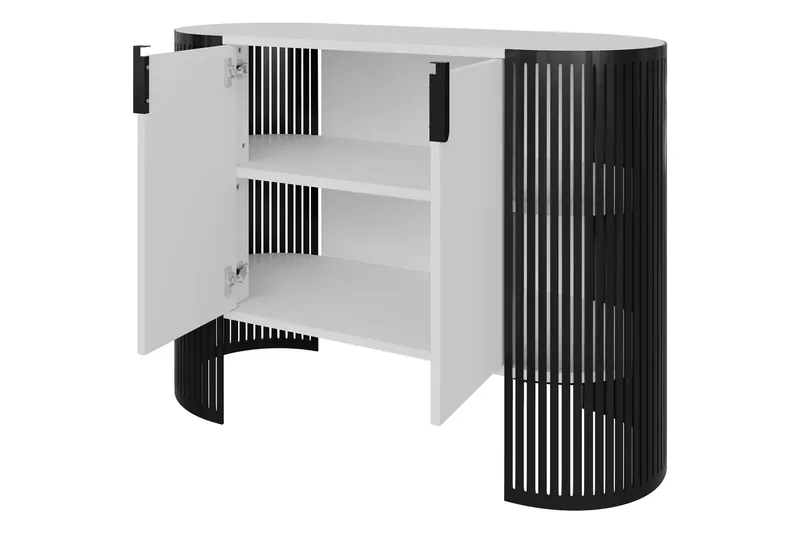 Friend Skänk 120x40 cm - Vit/Svart - Products - Förvaring - Förvaringsmöbler - Sideboard & skänk