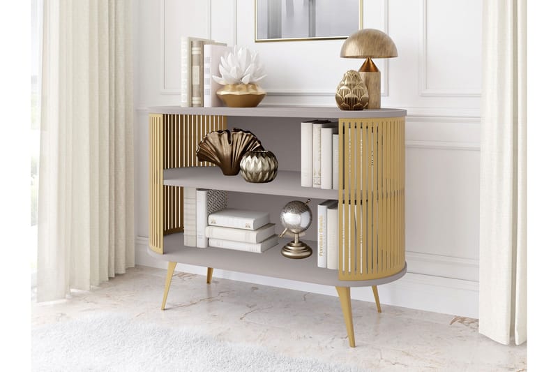 Galia Skänk 120x40 cm - Guld/Beige - Products - Förvaring - Förvaringsmöbler - Sideboard & skänk