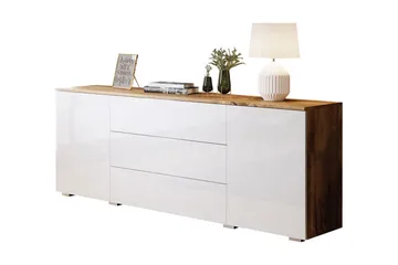 Kankuro Byrå 111x68 cm - Natur/Vit - Products - Förvaring - Förvaringsmöbler - Byrå