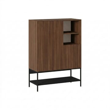 Kenvor Sideboard 90x125x40 cm - Milano Walnut, Wood Black, Black - Products - Förvaring - Förvaringsmöbler - Sideboard & skänk