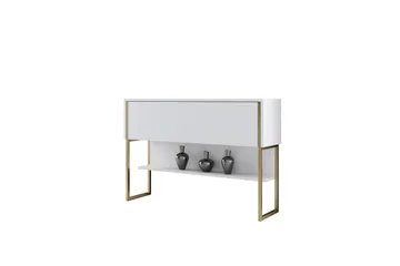 Luxe Byrå 120 cm - Guld/Vit - Products - Förvaring - Förvaringsmöbler - Byrå