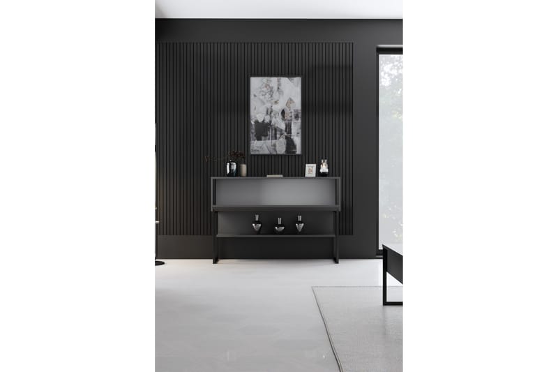 Luxe Byrå 120 cm - Svart/Antracit - Products - Förvaring - Förvaringsmöbler - Byrå