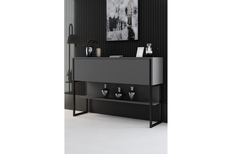 Luxe Byrå 120 cm - Svart/Antracit - Products - Förvaring - Förvaringsmöbler - Byrå