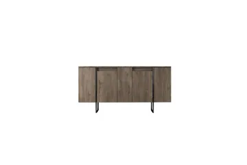 Luxe Konsollbord 160 cm - Brun/Svart - Products - Förvaring - Förvaringsmöbler - Sideboard & skänk