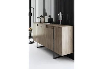 Luxe Konsollbord 160 cm - Brun/Svart - Products - Förvaring - Förvaringsmöbler - Sideboard & skänk