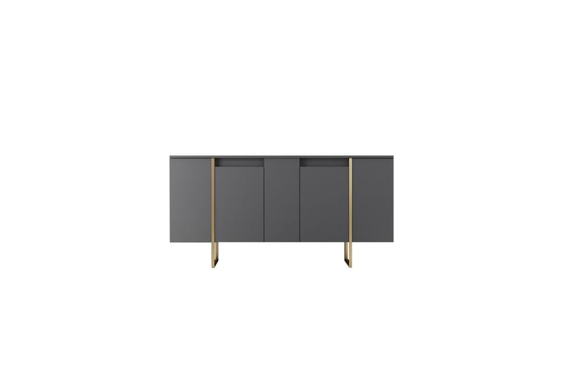 Luxe Konsollbord 160 cm - Grå/Guld - Products - Förvaring - Förvaringsm öbler - Sideboard & skänk