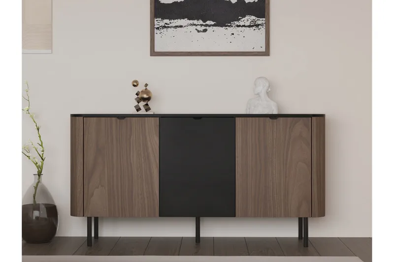 Pollena Skänk 151x39 cm - Brun - Products - Förvaring - Förvaringsmöbler - Sideboard & skänk