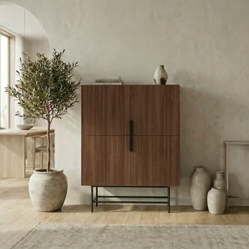 Truvia Sideboard 100x128x40 cm - Milano valnöt svart - Products - Förvaring - Förvaringsmöbler - Sideboard & skänk