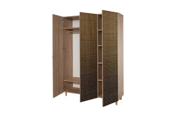 Brokind Garderob 135 cm - Brun/Ek - Products - Förvaring - Garderober & garderobssystem - Garderobsskåp