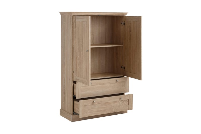 Dareia Garderob 85 cm - Brun - Products - Förvaring - Garderober & garderobssystem - Garderobsskåp