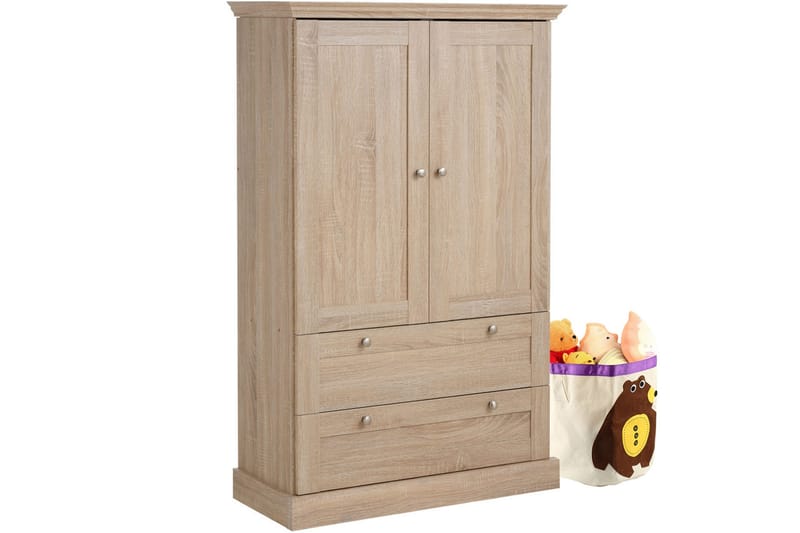Dareia Garderob 85 cm - Brun - Products - Förvaring - Garderober & garderobssystem - Garderobsskåp