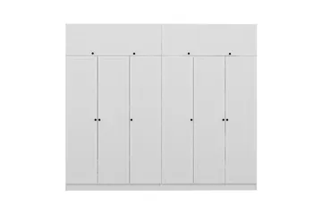Fruitland Garderob 270 cm - Vit - Products - Förvaring - Garderober & garderobssystem - Garderobsskåp