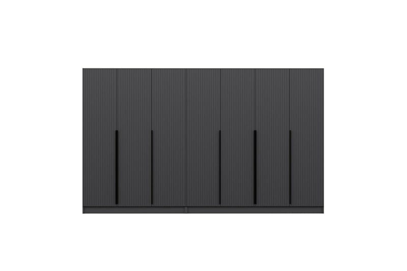 Fruitland Garderob 315 cm - Antracit - Products - Förvaring - Garderober & garderobssystem - Garderobsskåp