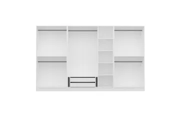 Fruitland Garderob 315 cm - Vit - Products - Förvaring - Garderober & garderobssystem - Garderobsskåp