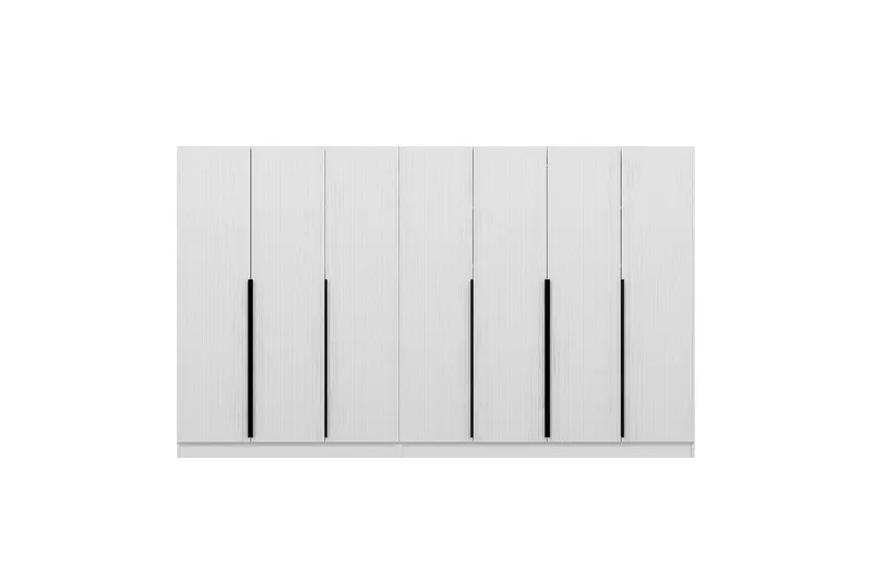 Fruitland Garderob 315 cm - Vit - Products - Förvaring - Garderober & garderobssystem - Garderobsskåp