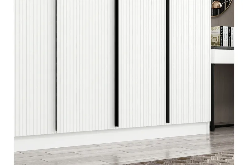 Fruitland Garderob 315 cm - Vit - Products - Förvaring - Garderober & garderobssystem - Garderobsskåp