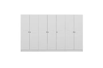 Fruitland Garderob 315 cm - Vit - Products - Förvaring - Garderober & garderobssystem - Garderobsskåp