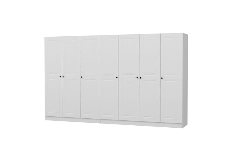 Fruitland Garderob 315 cm - Vit - Products - Förvaring - Garderober & garderobssystem - Garderobsskåp