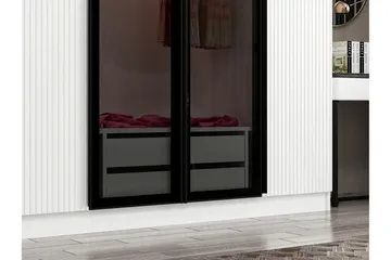 Fruitland Garderob 315 cm - Vit - Products - Förvaring - Garderober & garderobssystem - Garderobsskåp