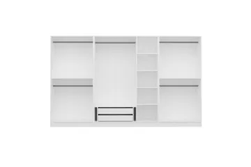 Fruitland Garderob 315 cm - Vit - Products - Förvaring - Garderober & garderobssystem - Garderobsskåp