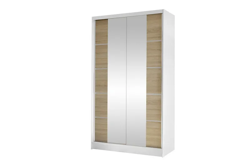 Glenmore Garderob m. Spegel White