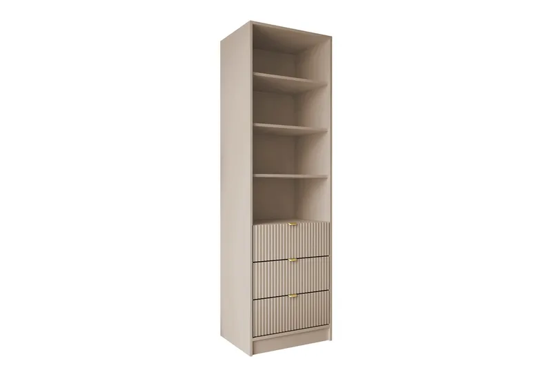 Gudelia Bokhylla 60x40 cm - Beige - Products - Förvaring - Hylla - Bokhylla